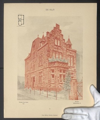 Fotografie Lichtdruck Friedr. Wolfrum, Düsseldorf, Ansicht Ahrweiler, Villa Wil 