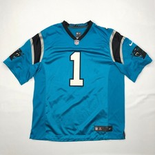Nike NFL Carolina Panthers Cam Newton 1 Jersey XL Limited Stitched 2016