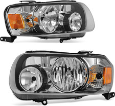 Headlight Assembly Compatible with 2005 2006 2007 Ford Escape Headlamp Replaceme
