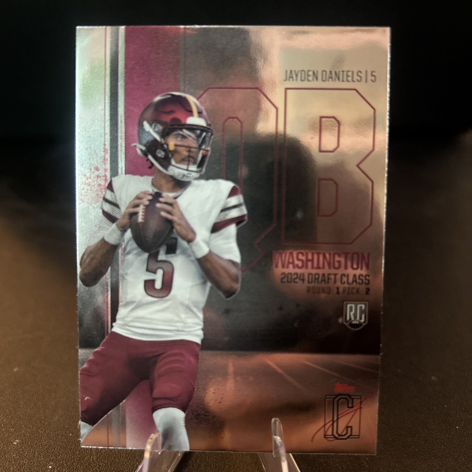 2024 Topps Signature Class Rookies Chrome Variations Jayden Daniels🔥clean!