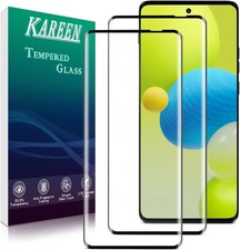 2 Pack Screen Protector for Motorola Moto Edge 2024 Tempered Glass Film, 3D