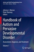Handbook Of Autism And Pervasive Developmental Disorder Peter Sturmey