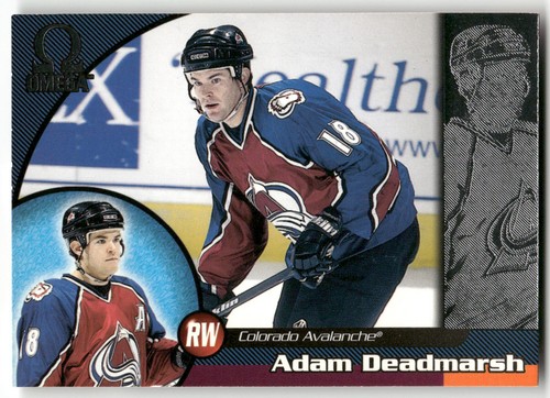1998 Pacific Omega Adam Deadmarsh #58 card
