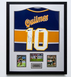 Authentically Signed Diego Maradona Boca Juniors Shirt Framed WITH COA & PSA