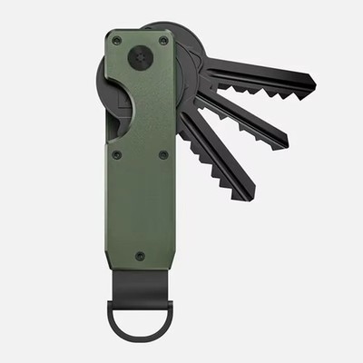 Compact Metal Key Organizer Minimalist Key Holder for 1-5 Keys
