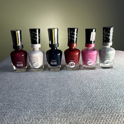 Sally Hansen Complete Salon Manicure Nail Polish - Bundle of 6