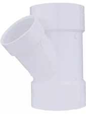 Charlotte Pipe 6” x 6” x 4”  PVC DWV WYE Reducing