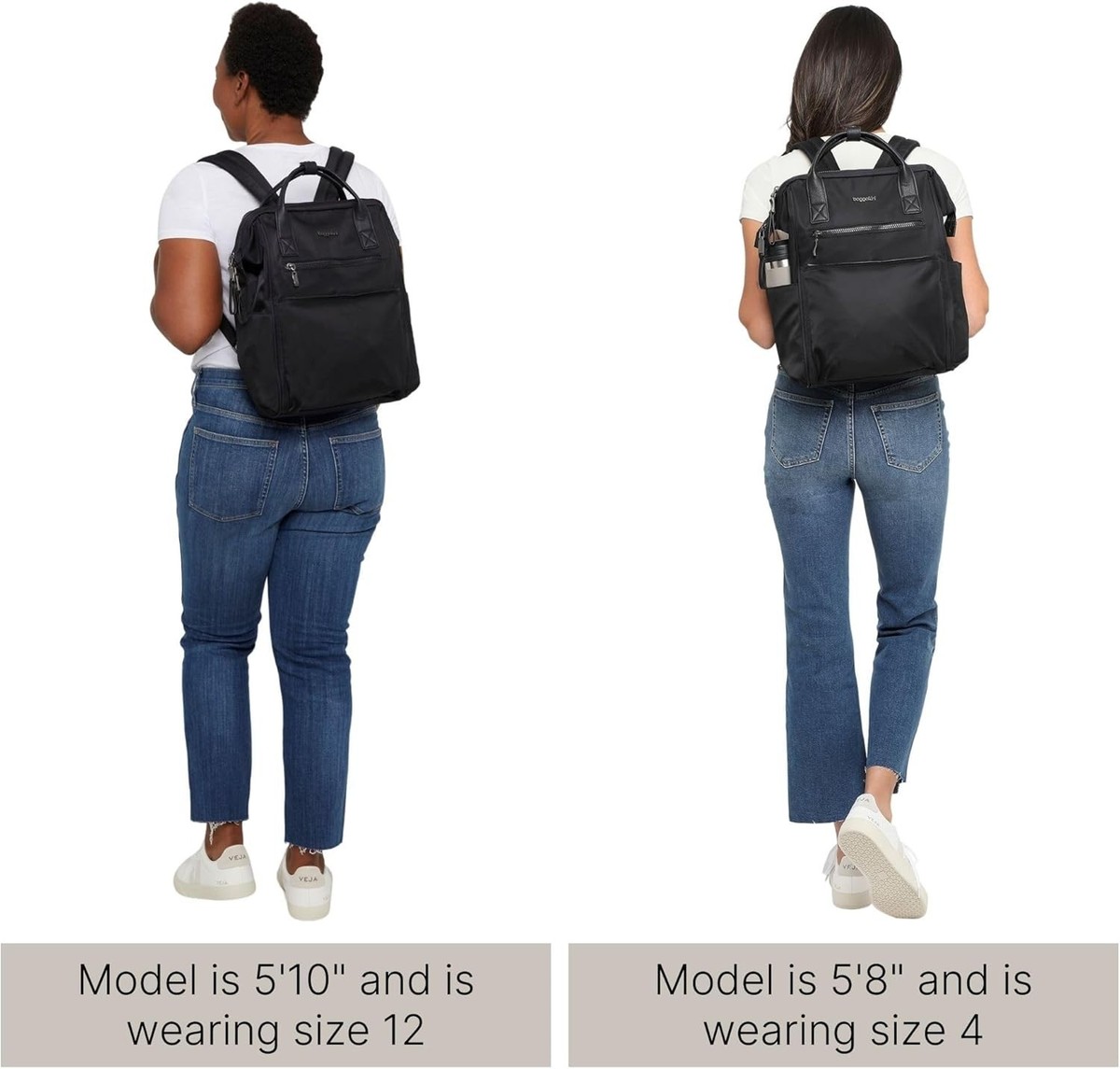 Baggallini Women Commuter Laptop Backpack RFID Black Travel baggallini Women main image 4