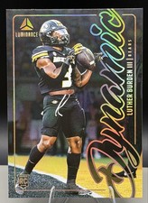 2025 Panini Luminance - Dynamic Rookies Luther Burden #8 Color Match (RC) Bears