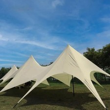 Waterproof Stretch Canopy Tent Oxford Fabric Sun Shelter Wedding Party Event
