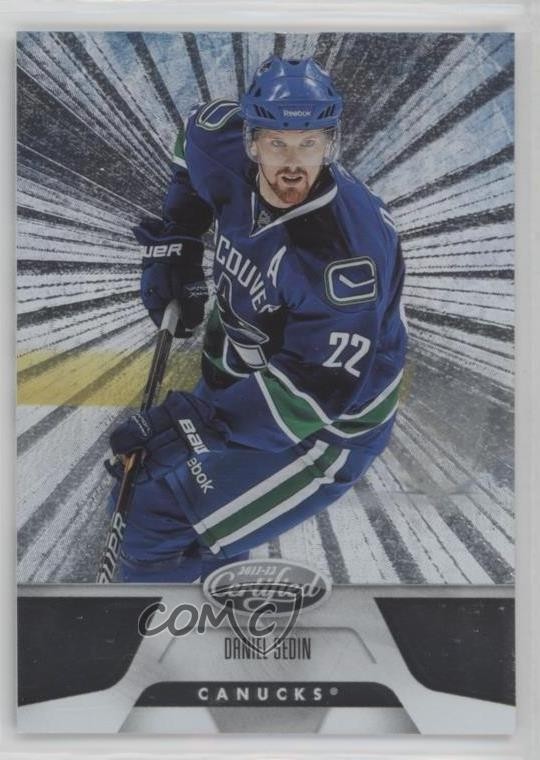 2011-12 Certified Totally Silver Daniel Sedin #131 HOF 2d8