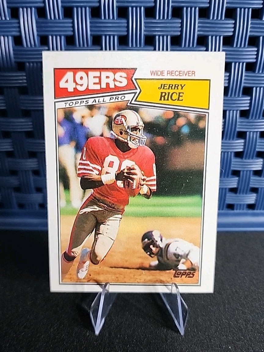 1987 Topps - Jerry Rice #115 - San Francisco 49ers