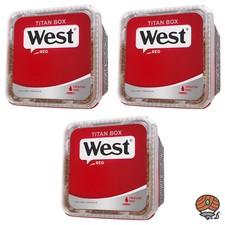 West Red / Rot Volumentabak Titan Box 3x 265g
