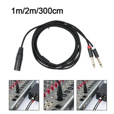 Premium Gold Plated Audio Cable for Amplifiers and Mixers Clearer and Fluid