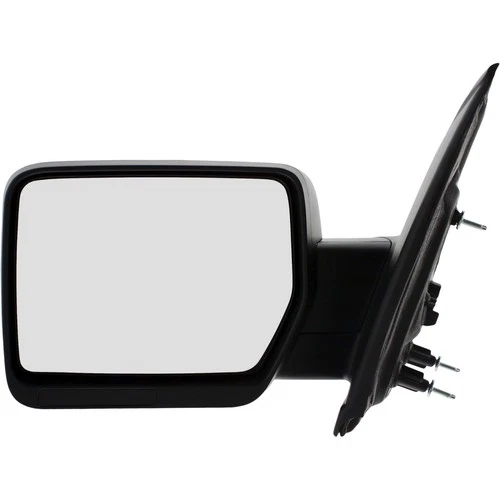 Power Mirror For 2009-2010 Ford F-150 Front Left Manual Folding Textured Black