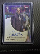 2025 Topps WWE Universe Autographs Adam Pearce UNA - ADP On Card Auto!