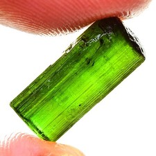 VVS BIG & VERY CLEN 9.75ct 100% NATURAL UNHEATED GREEN TOURMALINE ROUGH FACET NR