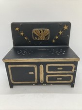 Black Metal Stove 1930's Little Orphan Annie As You See It