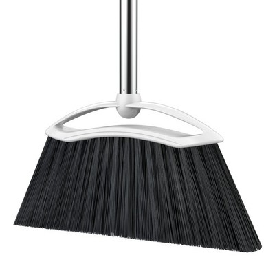 EZKEY Heavy Duty Broom, 54-inch Adjustable Long Handle Angle Brooms Large Bro...