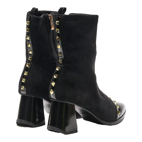 AZURA Stiefeletten schwarz Synthetik Damen UK 4 - Bild 5 von 6