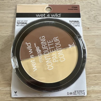Wet n Wild Mega Glo Contouring Palette Caramel Toffee #C750A  NEW SEALED