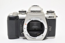 [CLA'd Mint] Pentax MZ-3 fotocamera reflex pellicola 35 mm argento (ingranaggi sostituiti!) Cappellino corpo