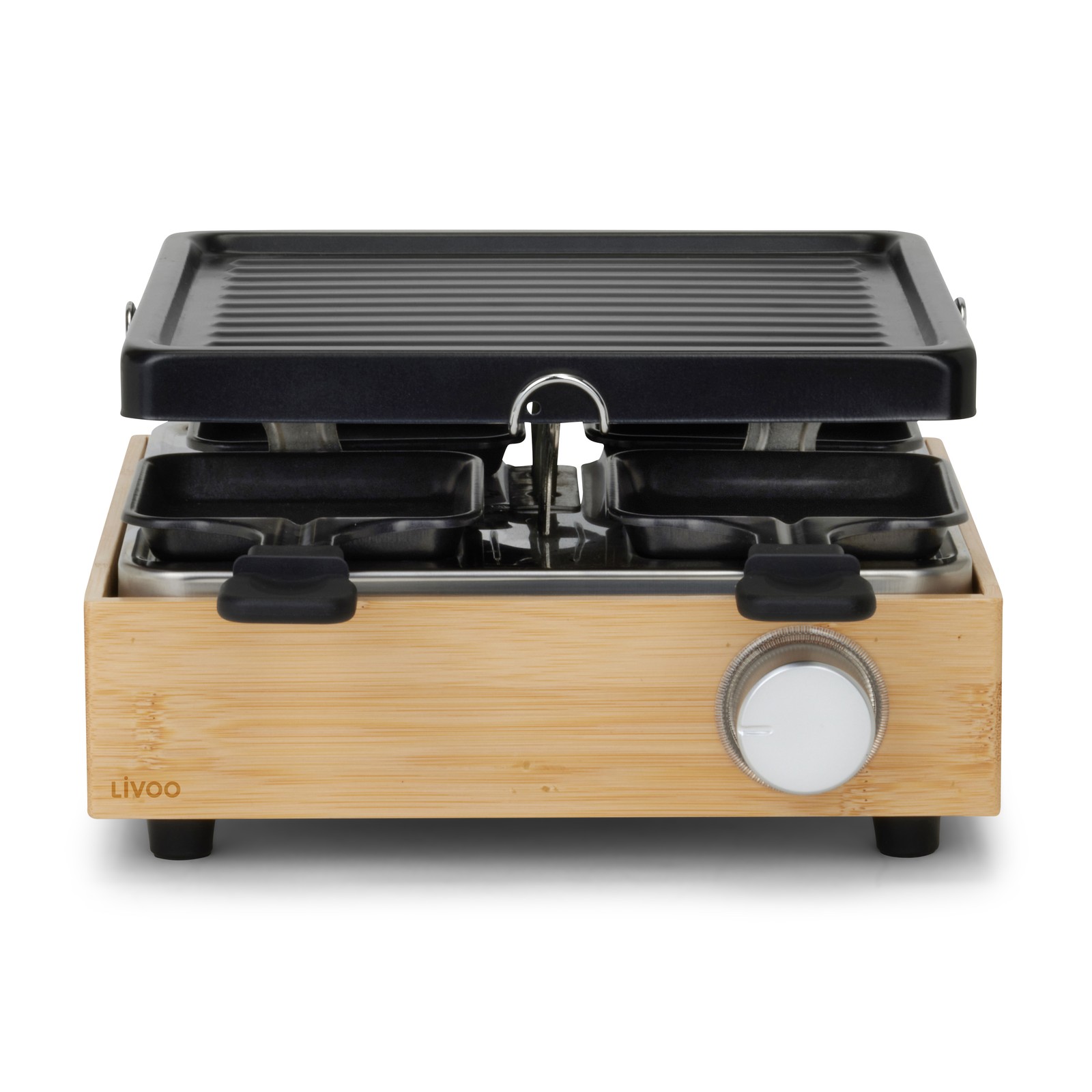 Appareil raclette 4 personnes compact Livoo pour petite cuisine