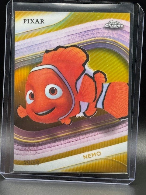 Nemo 2025 Topps Chrome Disney #43 Gold Refractor /50 Price Guide
