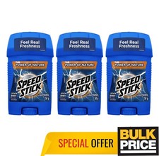 Mennen Speed Stick Lightning Deodorant Stick 24H Odor Protection Bulk 3-Pack