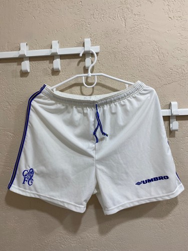 Chelsea London 1999 Away Football Shorts Umbro Soccer Vintage Size M