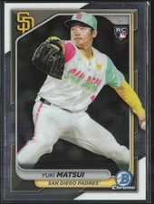 2024 Bowman Chrome #51 Yuki Matsui RC