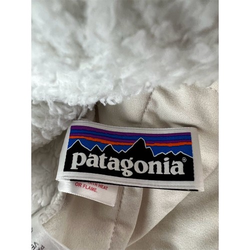 Patagonia Girl's Los Gatos Fleece Vest White Size M 10 Sleeveless Classic- AC - Picture 7 of 11