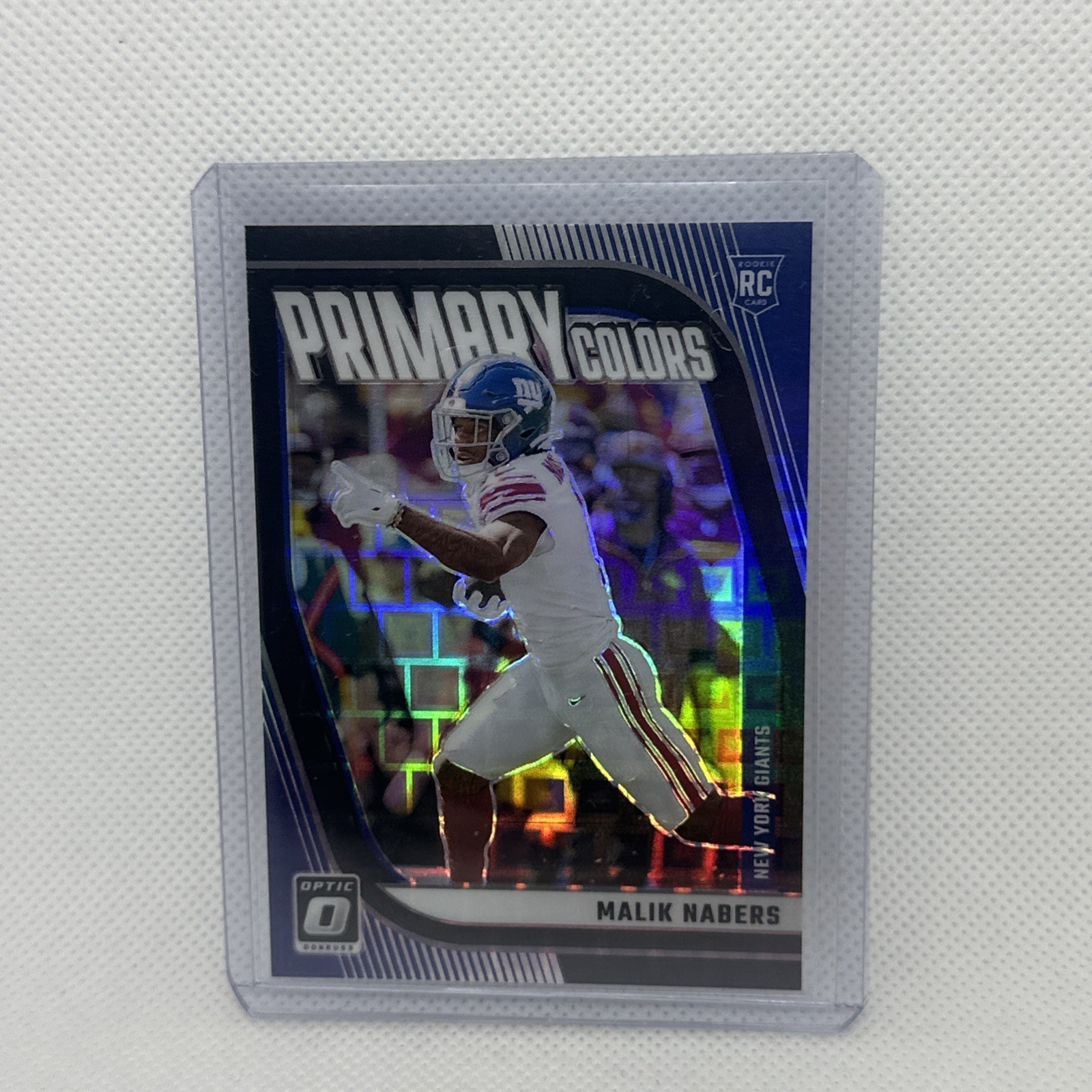 2024 Panini Donruss Optic Primary Colors Malik Nabers /25 Rc Black Pandora