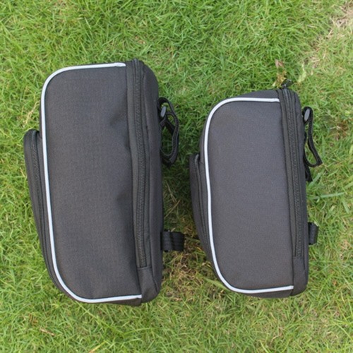 Battery Storage Bag Handlebar Bag Bike Electric Bicycle Oxford Cloth S/M Basket - Picture 18 of 28