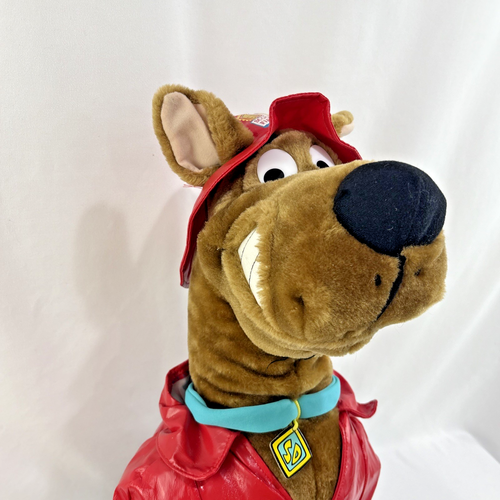 Peluche Scooby Doo Extra Grande 24 pulgadas Vintage Bombero Juguete Red - Imagen 8 de 13