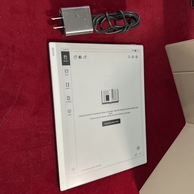 BOOX Go 10.3'' E-Ink Tablet 64 GB No Stylus Mint Conditions WiFi