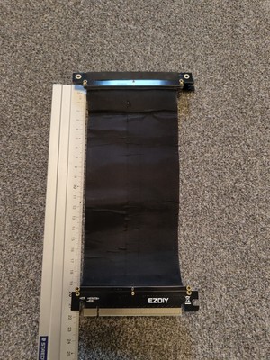 EZDIY PCI-E Gen3 x16 Riser  Kabel 195 mm
