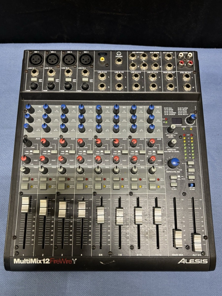 ALESIS オーディオミキサー MULTIMIX 12 FIREWIRE Alesis Multimix 12 FireWire No Power Supply | eBay