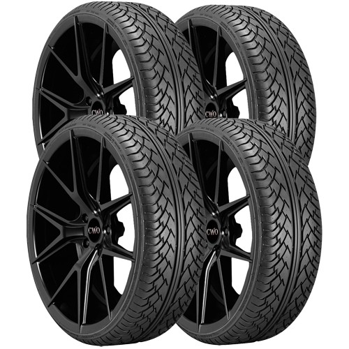(QTY 4) 305/40R22 Dcenti D9000 114V XL Black Wall Tires | eBay