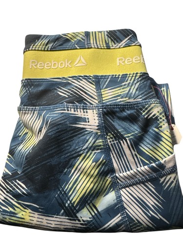 Reebok Damen Revolve Skinny High Rise Capri Leggings Yogahose Größe Small - Bild 5 von 12