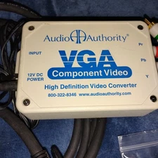 Audio Authority VGA Component Video High Definition Video Converter