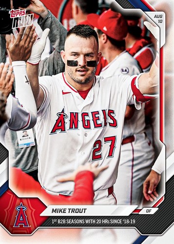 2026 Topps Now 545 Mike Trout