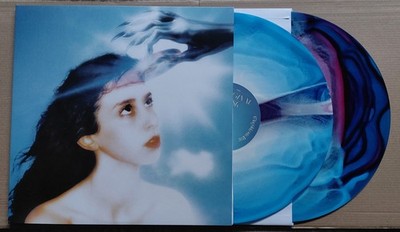 Magdalena Bay Imaginal Disk Pink/White/Blue Aurora-Split Vinyl Blood Records New