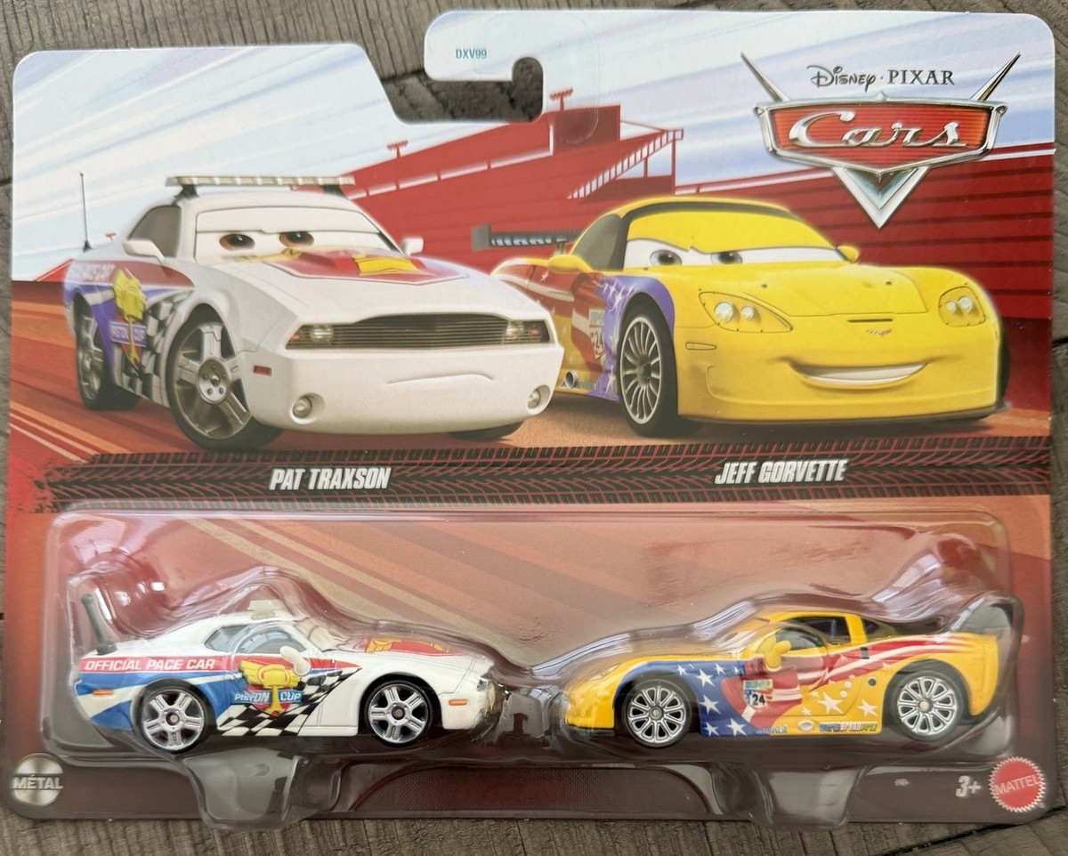CARS 3 JEFF GORVETTE ジェフ　 カーズ ミニカー Mattel Disney•Pixar Cars 3 Jeff Gorvette 2017 Die-Cast Review