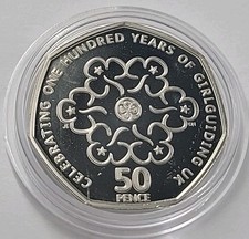 2010 The Royal Mint Girlguiding Brilliant Uncirculated UK Fifty Pence 50p coin