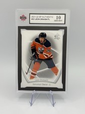 Leon Draisaitl 2021-22 SP Authentic #52 KSA 10 Edmonton Oilers