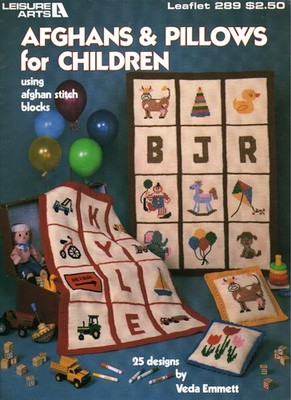 Afghans & Pillows for Children | Leisure Arts 289