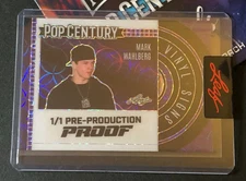 2024 Pop Century MARK WAHLBERG Vinyl Signs #1/1 BOOGIE NIGHTS 🎬 The Funky Bunch