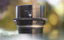 CLA'd Dallmeyer Pentac 8" F/2.9 (Air Ministry) Aerial Large Format Optics