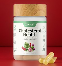 USA Made Cholesterol Health Supplement Berberine Milk Thistle Artichoke Garlic